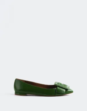Mulan Green Leather