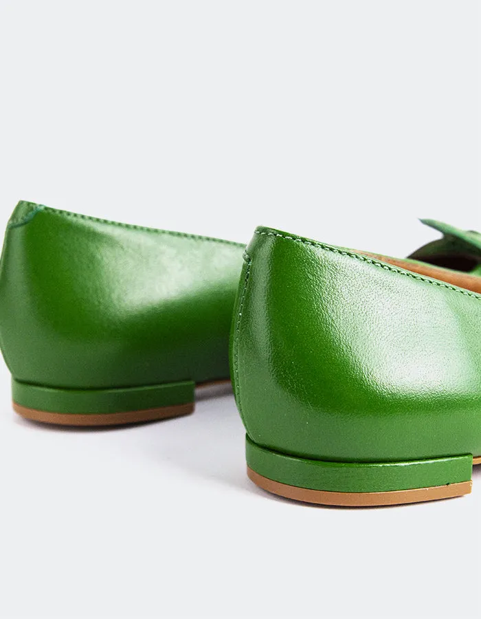 Mulan Green Leather