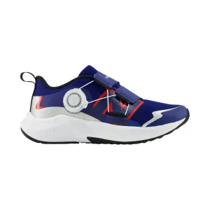 New Balance Kid's (Preschool) DynaSoft Reveal v4 BOA PTRVLAM4 Inkwell/Team Red/Silver Metallic