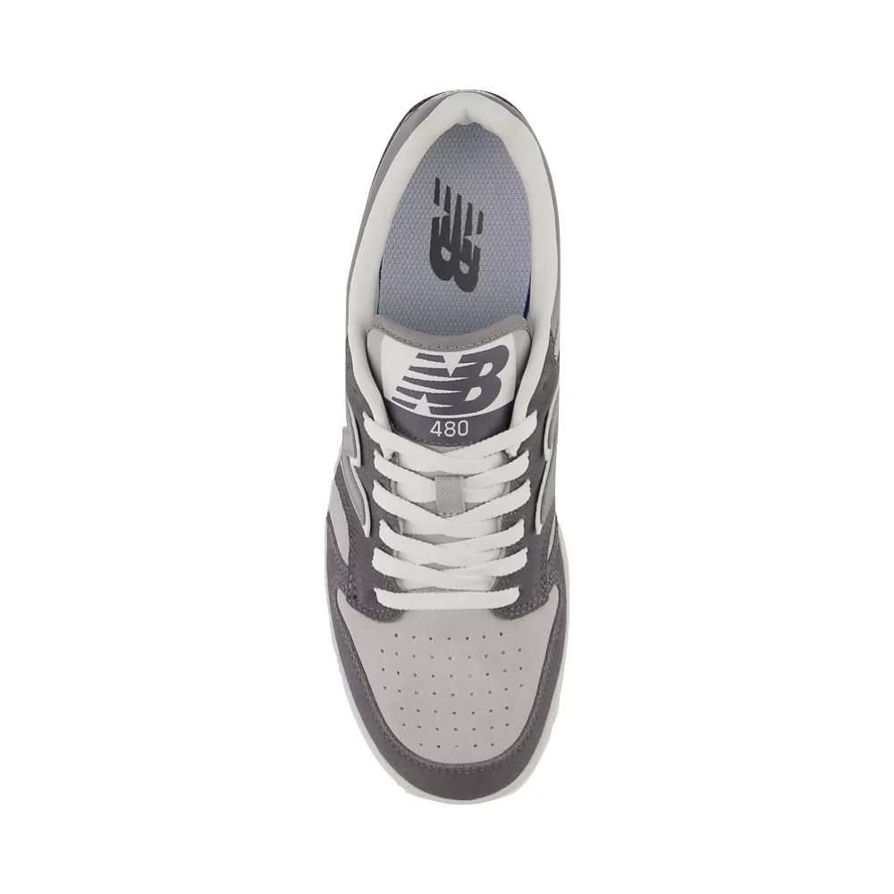 New Balance Women's 480 Sneaker in Castlerock with Shadow Grey and Raincloud