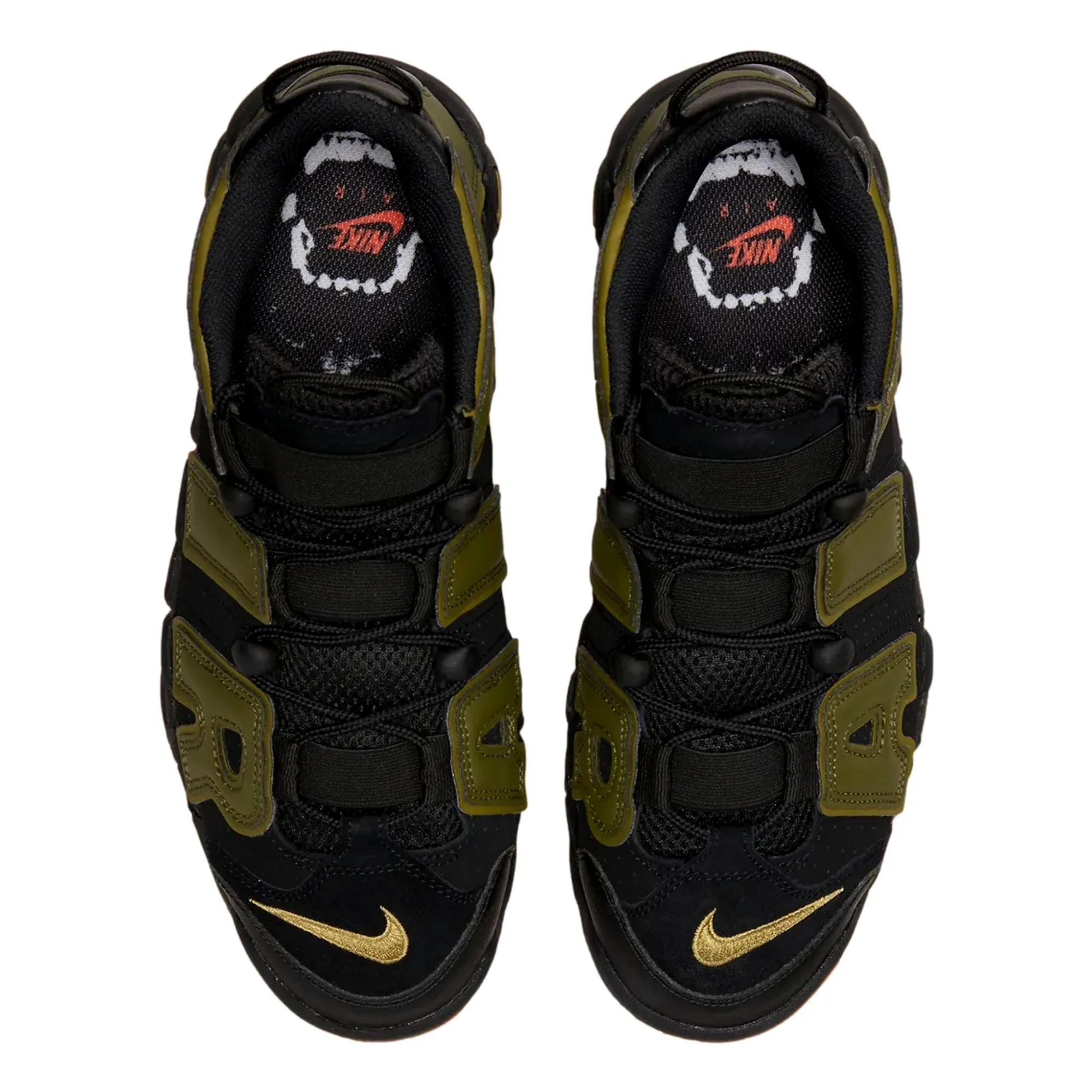 Nike Air More Uptempo '96 Black/Rough Green-Pilgrim  DH8011-001 Men's