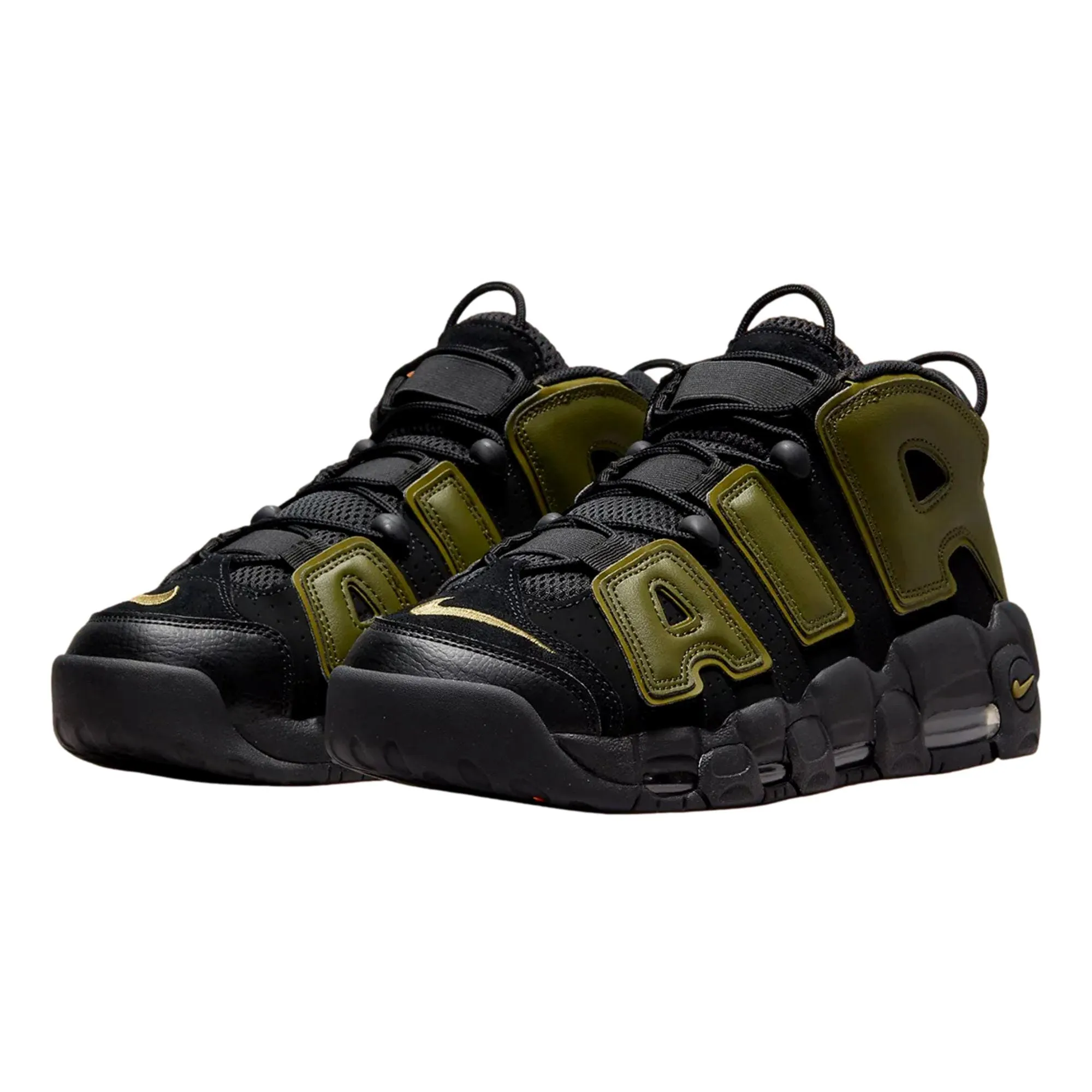 Nike Air More Uptempo '96 Black/Rough Green-Pilgrim  DH8011-001 Men's