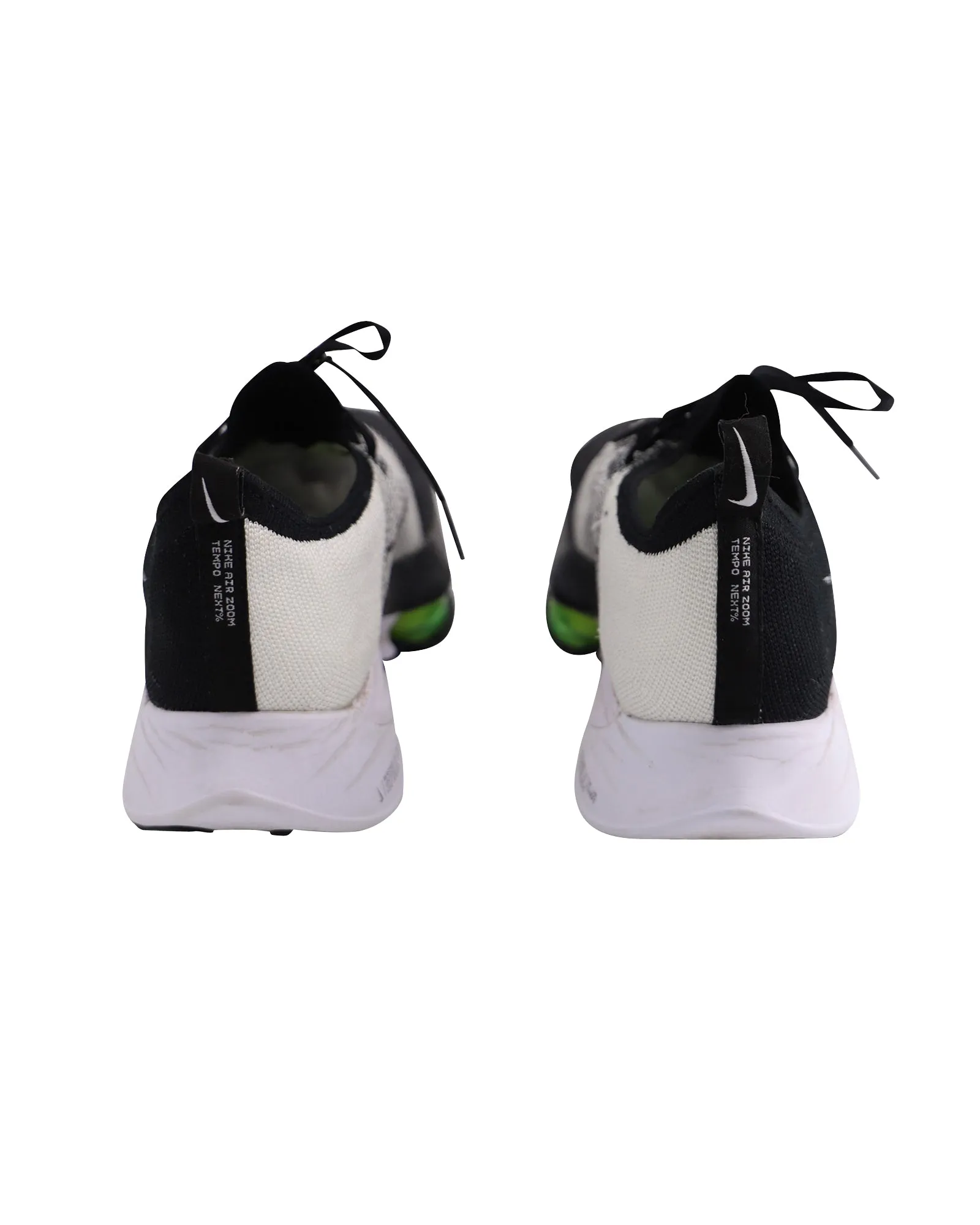 Nike Air Zoom Tempo Next% in Black Polyester