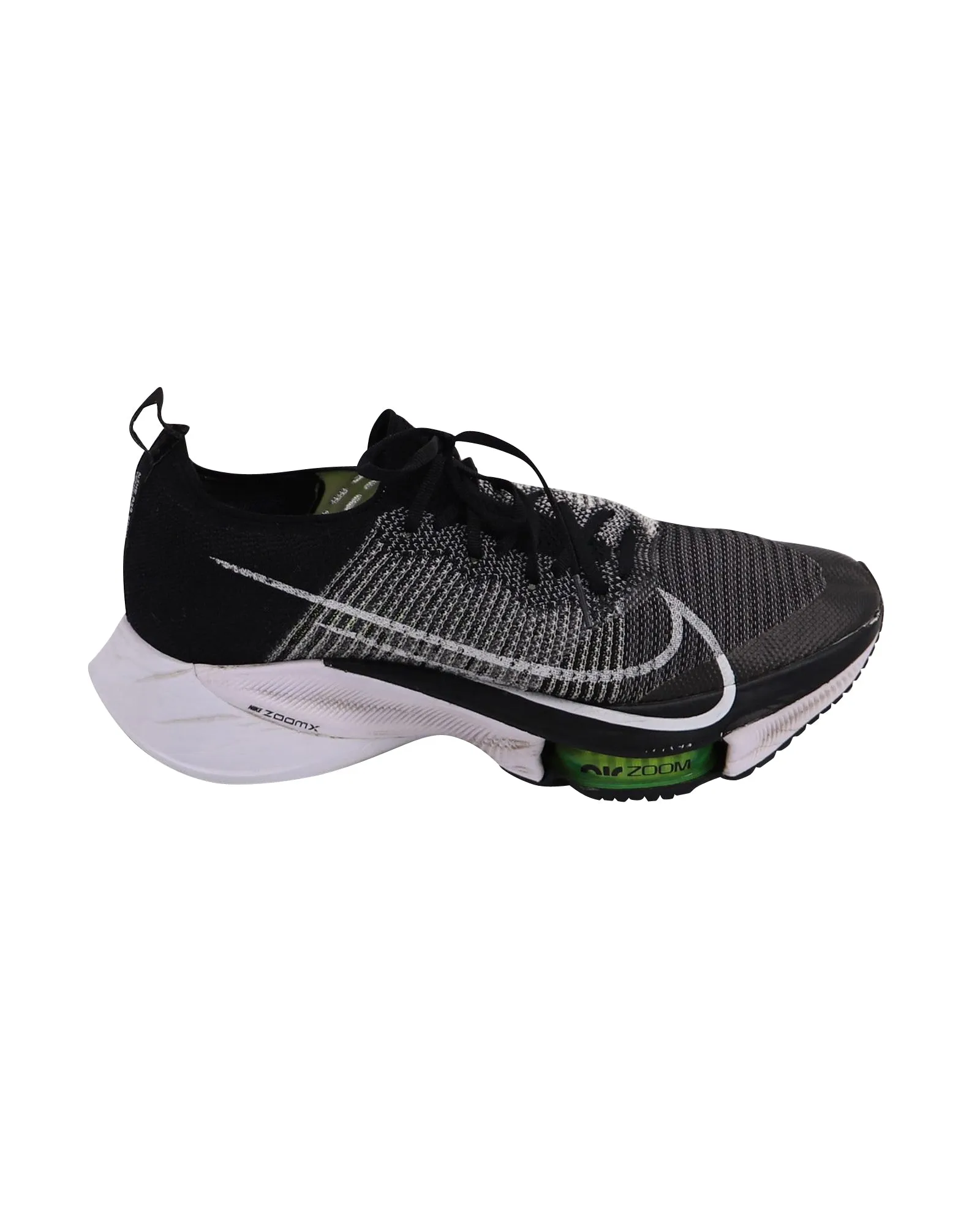 Nike Air Zoom Tempo Next% in Black Polyester