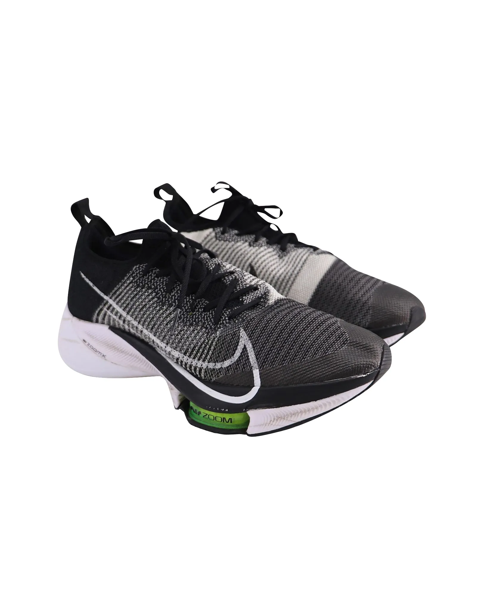 Nike Air Zoom Tempo Next% in Black Polyester