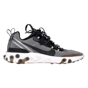 Nike React Element 87 Sneakers in Anthracite Black Synthetic