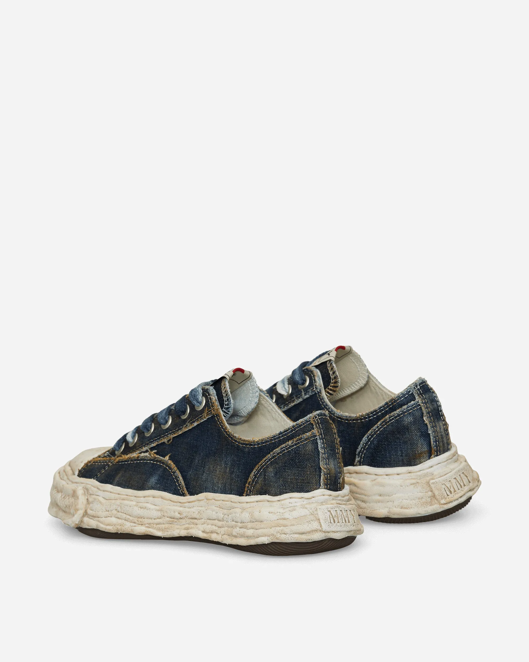 Peterson 23 OG Sole Washed Denim Low Sneakers Blue