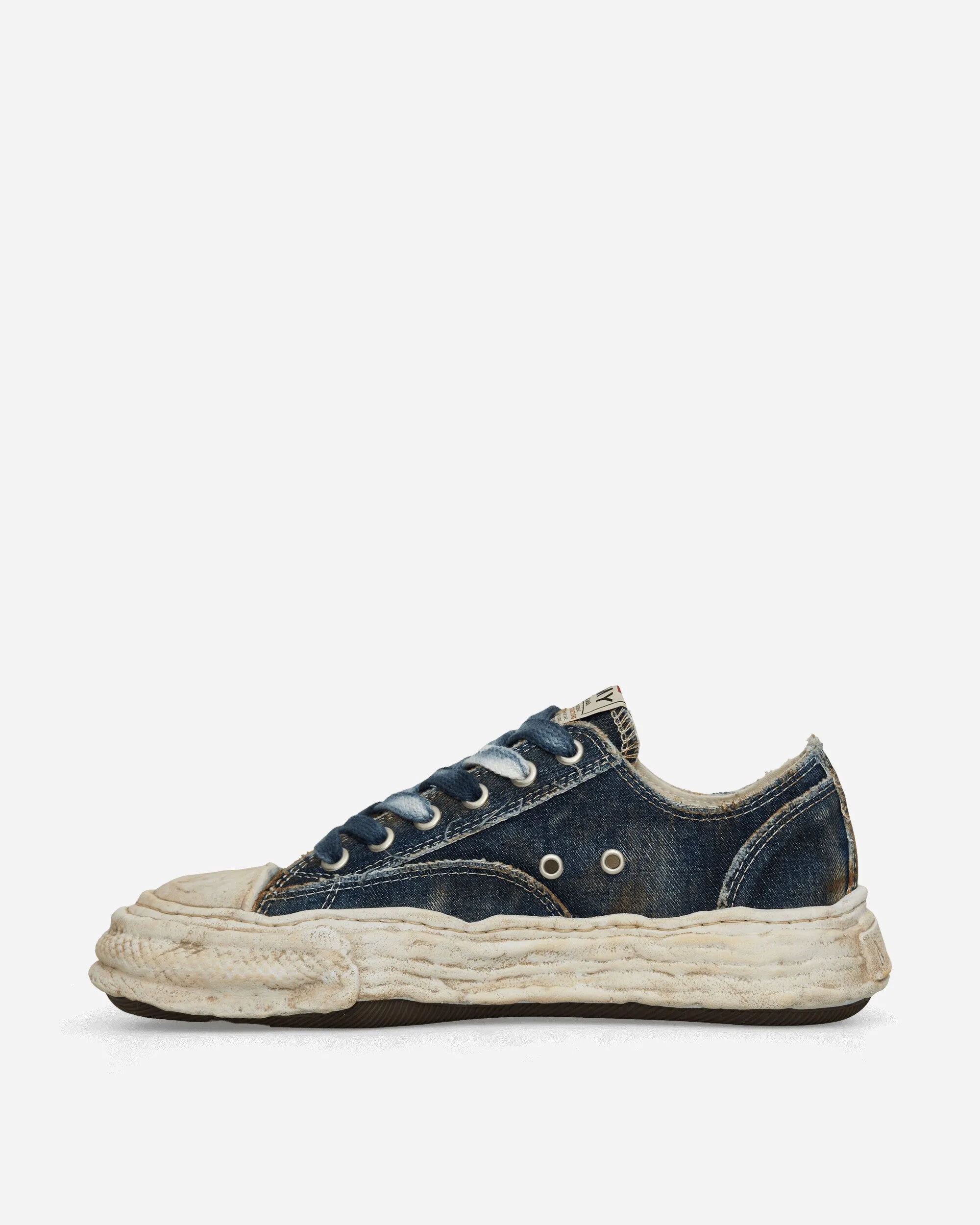 Peterson 23 OG Sole Washed Denim Low Sneakers Blue