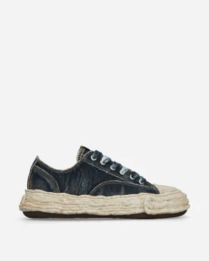 Peterson 23 OG Sole Washed Denim Low Sneakers Blue