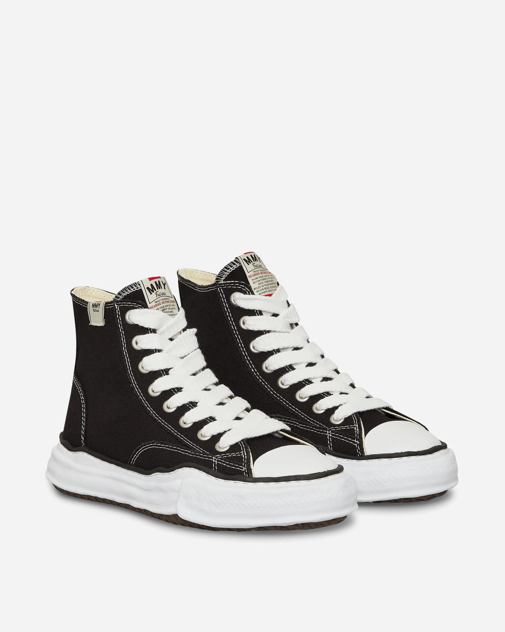 Peterson OG Sole Canvas High Sneakers Black