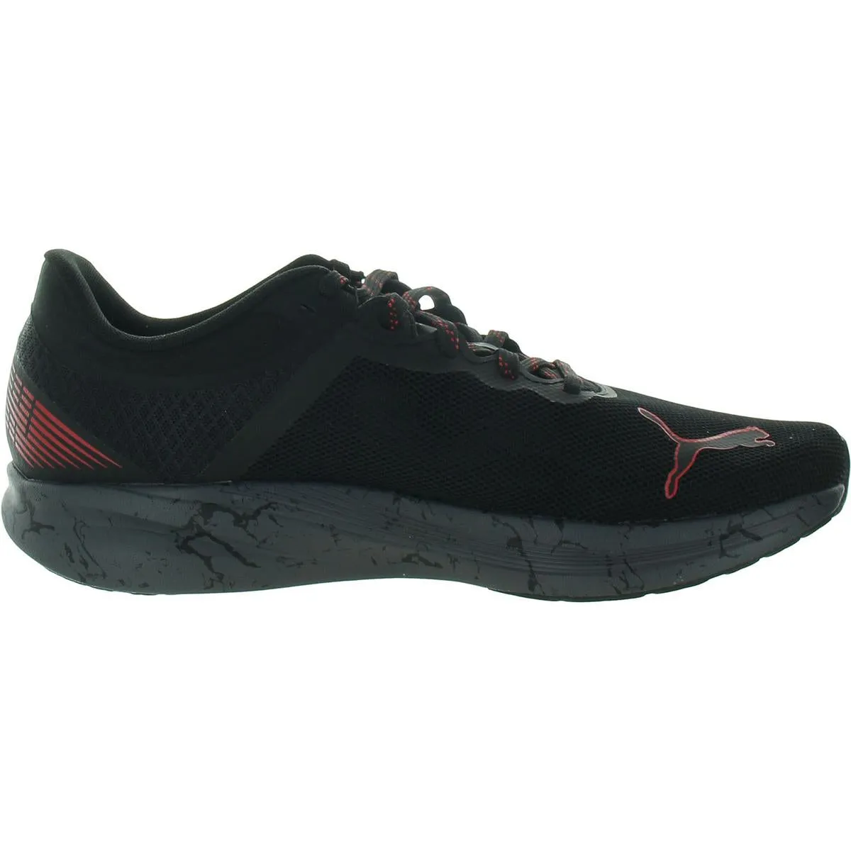 Redeem Profoam Mens Lace-Up Faux Leather Running & Training Shoes