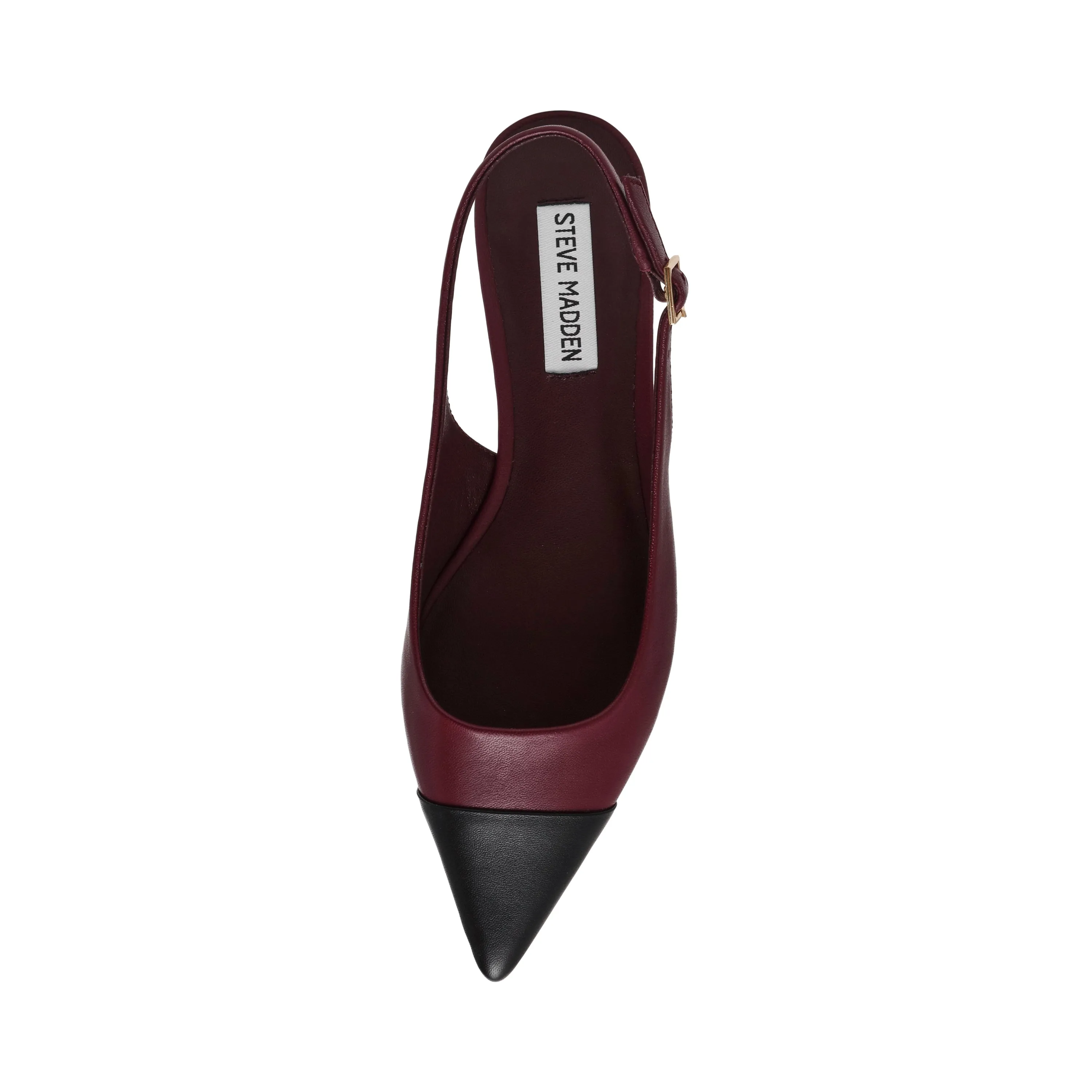Rowyn Flat Shoe BLK/BURG