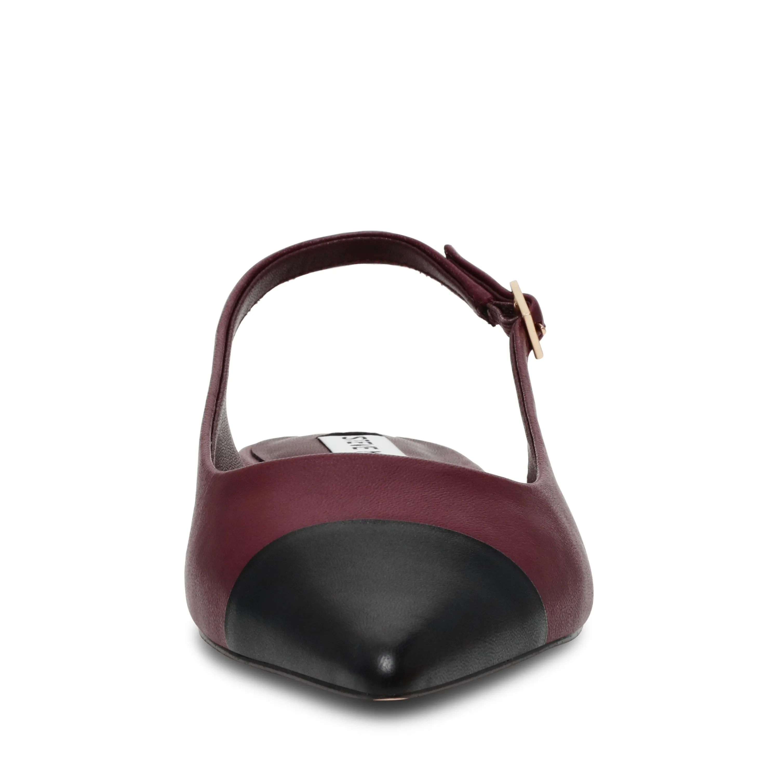 Rowyn Flat Shoe BLK/BURG