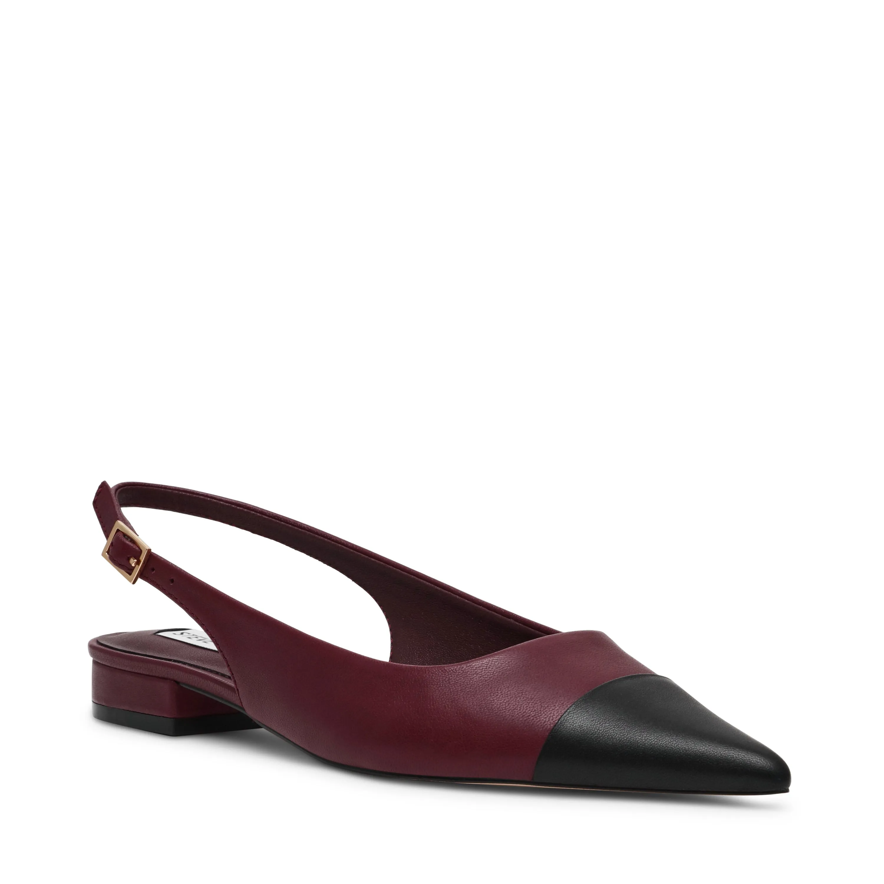 Rowyn Flat Shoe BLK/BURG