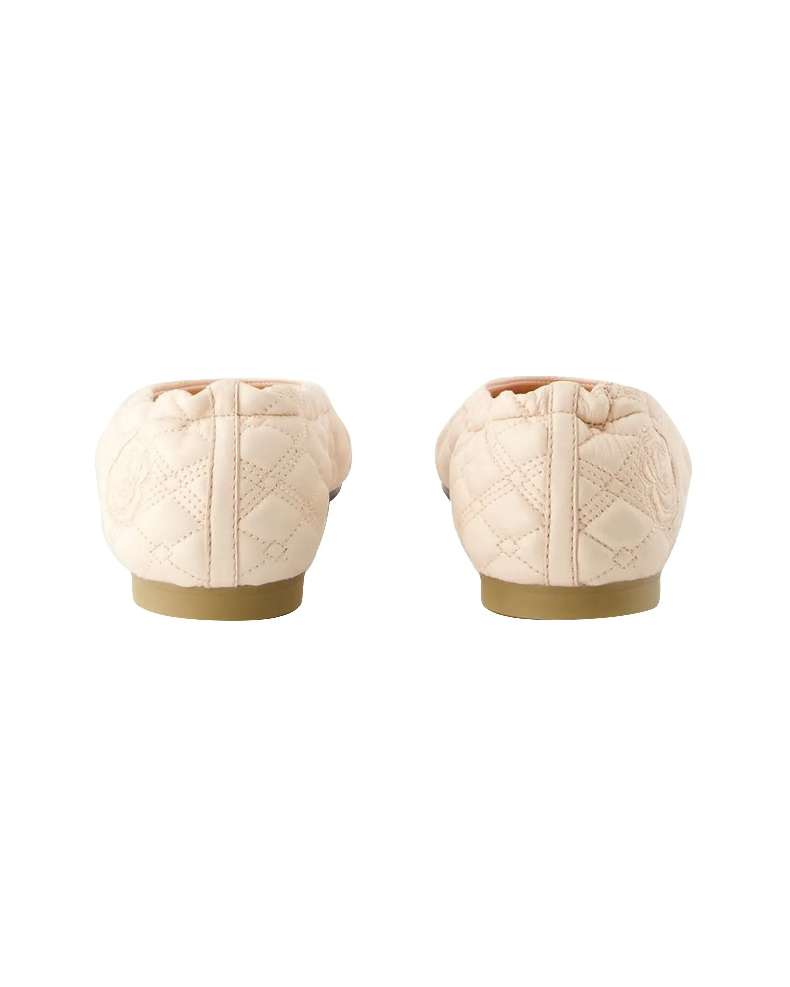 Sadler Ballerinas - Burberry - Leather - Baby Neon