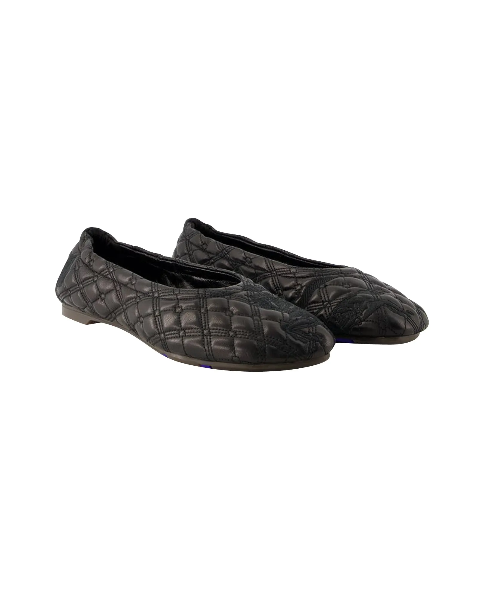 Sadler Ballerinas - Burberry - Leather - Black