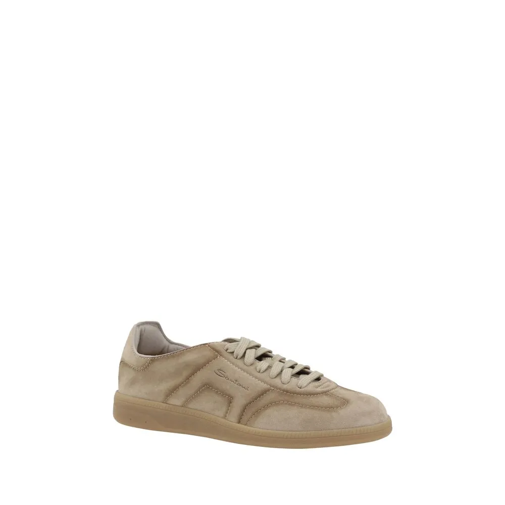 Santoni Leather Men's Sneakers