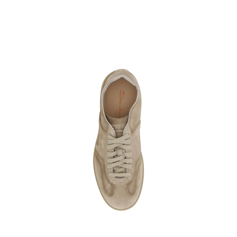 Santoni Leather Men's Sneakers
