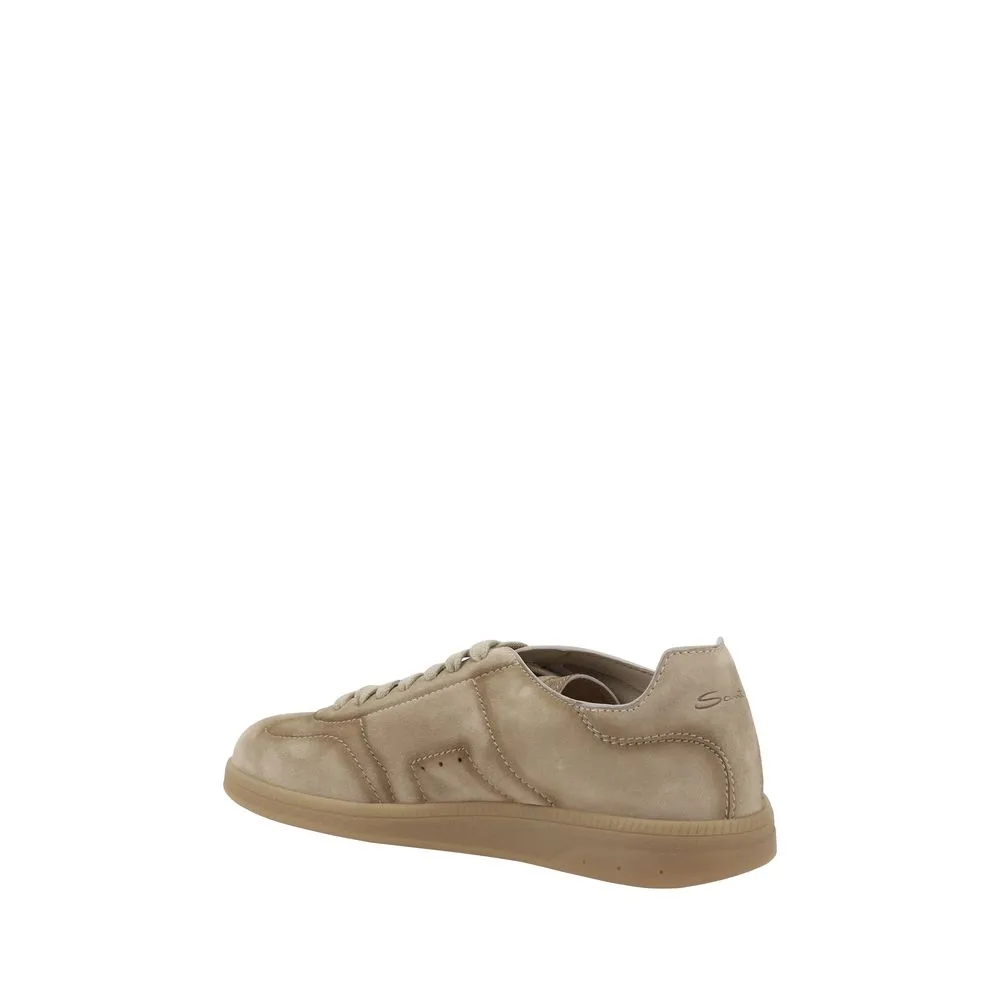 Santoni Leather Men's Sneakers