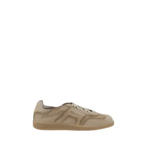 Santoni Leather Men's Sneakers