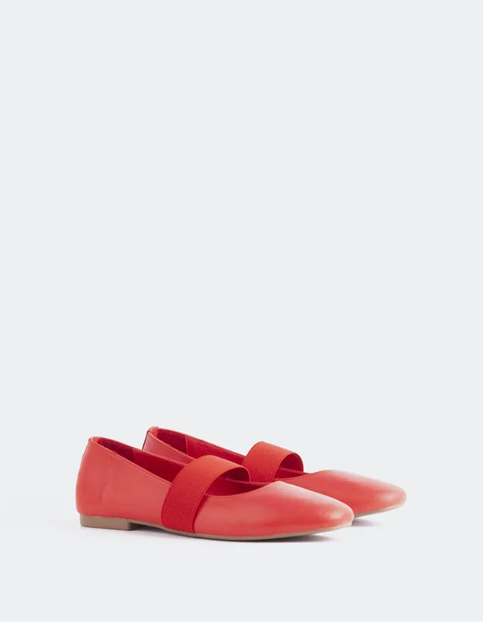 Seraphina Red Leather