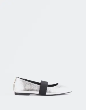 Seraphina Silver Leather