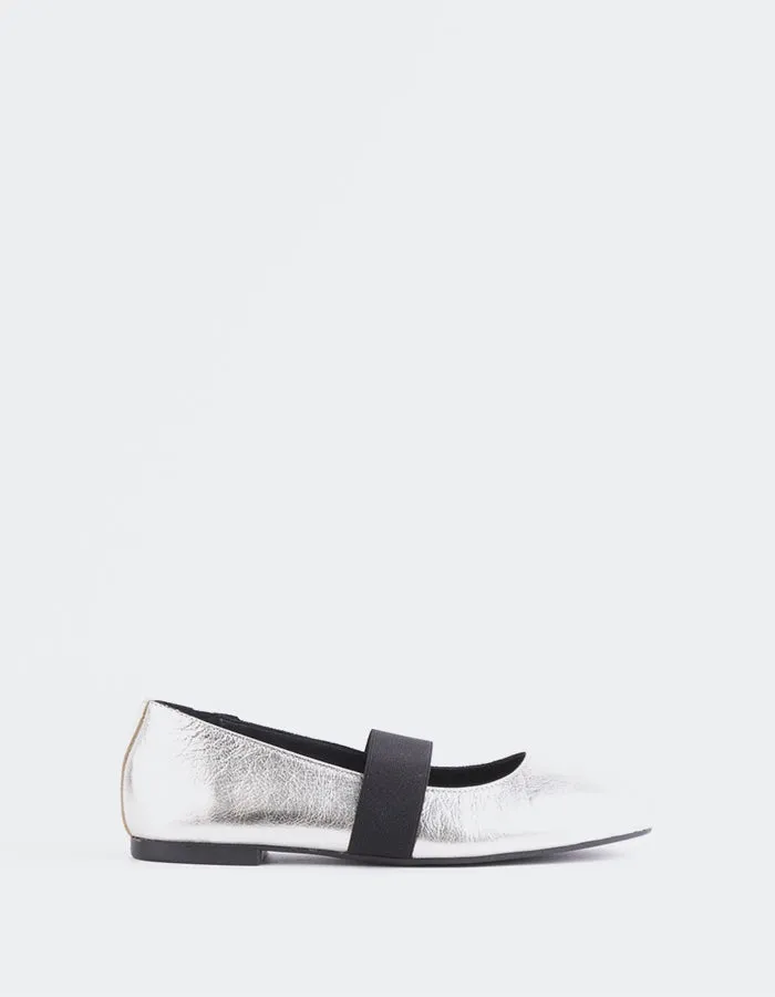 Seraphina Silver Leather