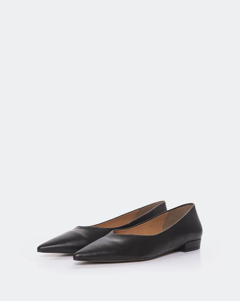 Shynnis Black Leather