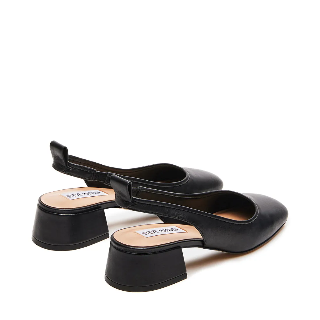 Smitten Flat Shoe BLACK LEATHER