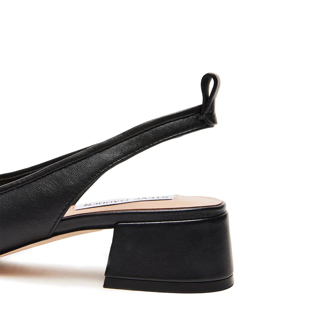 Smitten Flat Shoe BLACK LEATHER