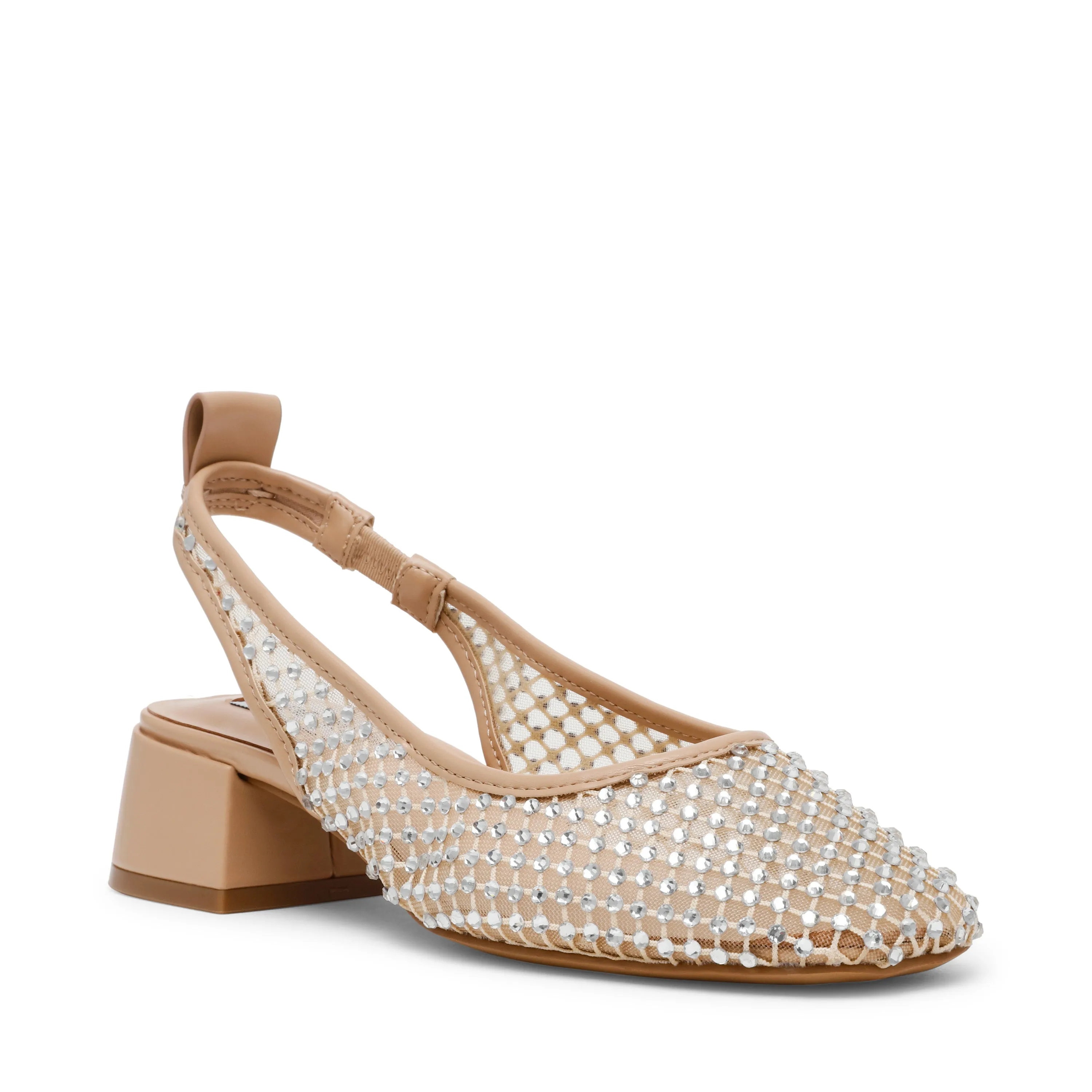 Smitten Flat Shoe NUDE MESH