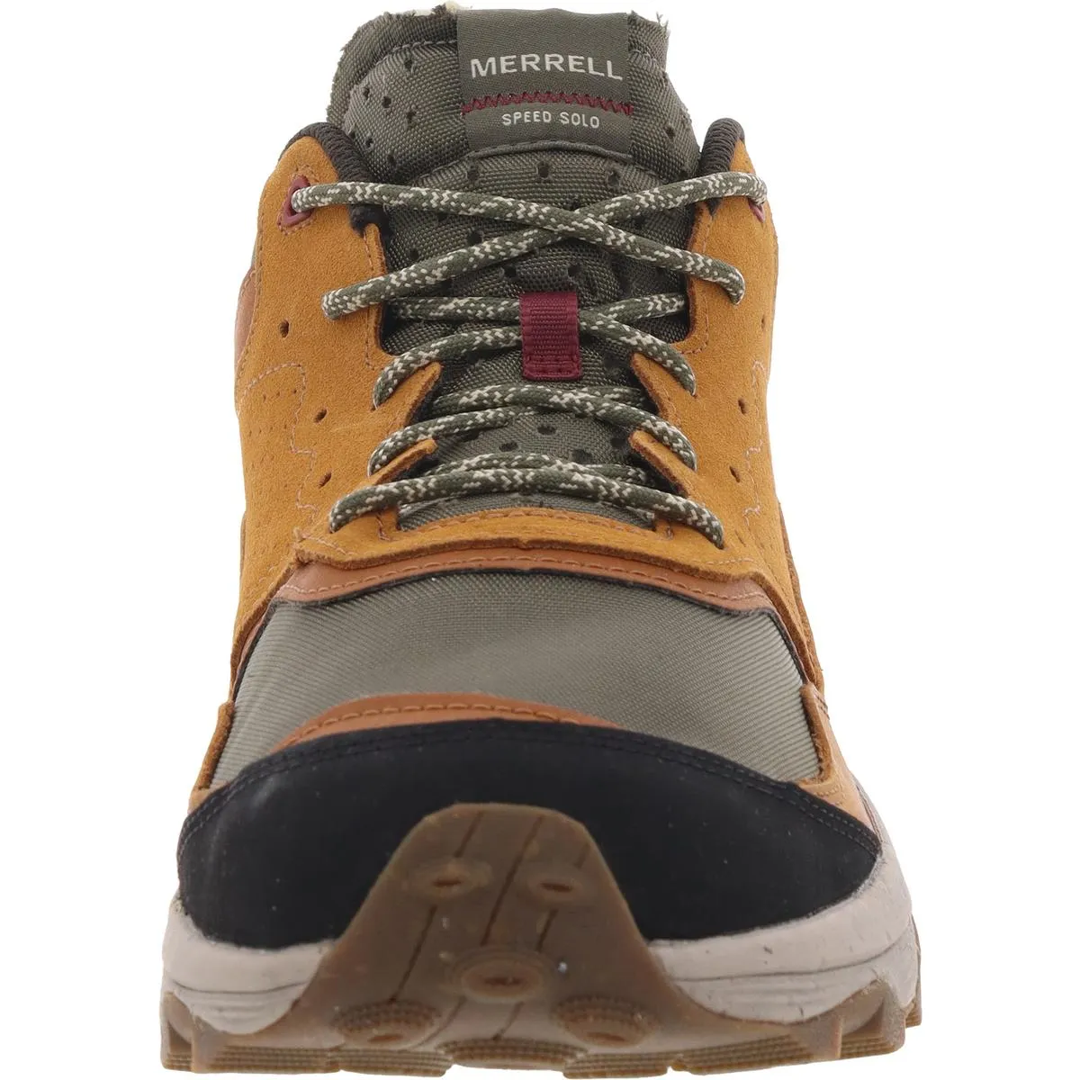 Speed Solo Mens Mixed Media Suede Running & Training Shoes