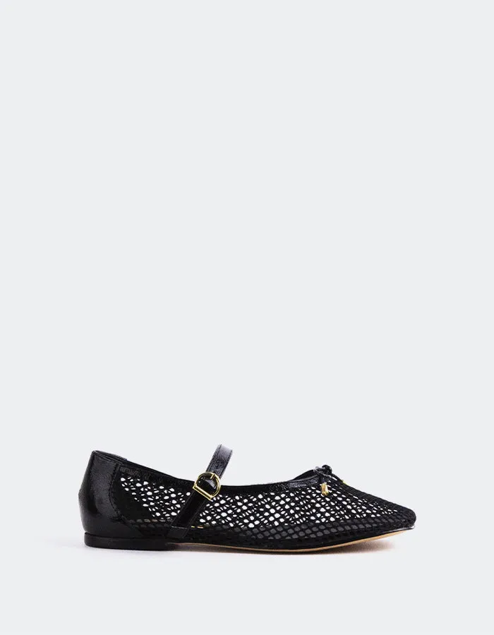 Starflower Black Leather