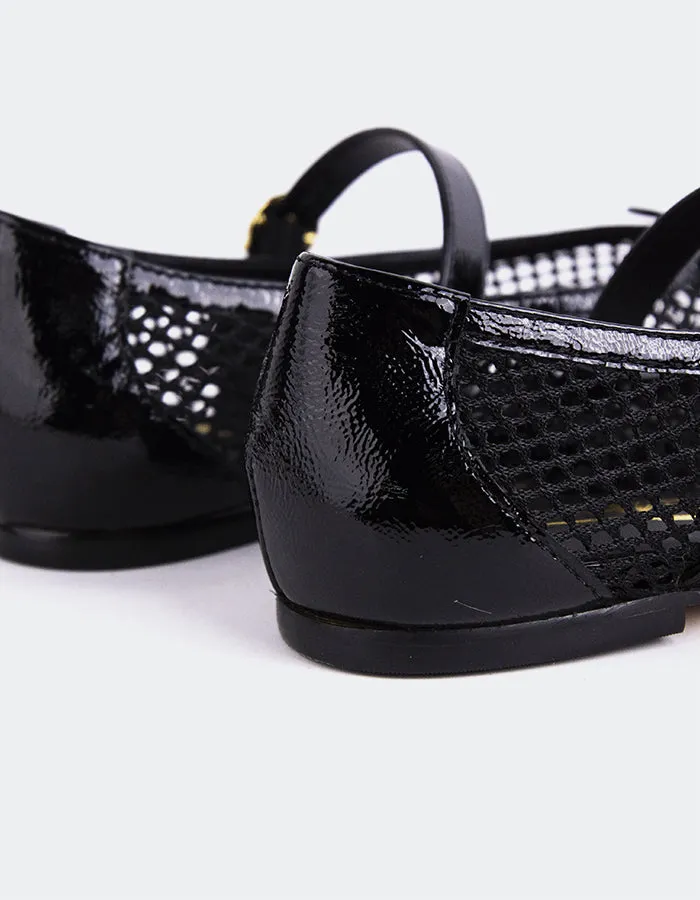 Starflower Black Leather