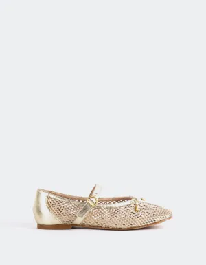 Starflower Gold Leather