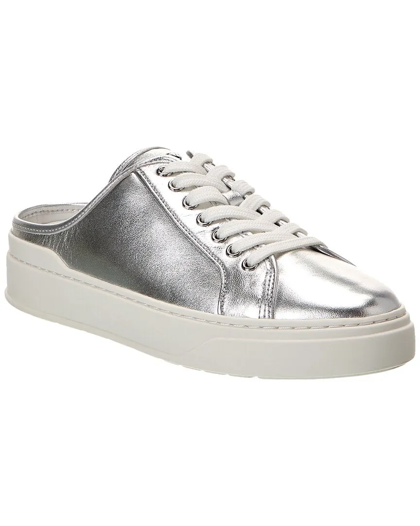 Stuart Weitzman Skater Leather Mule Sneaker