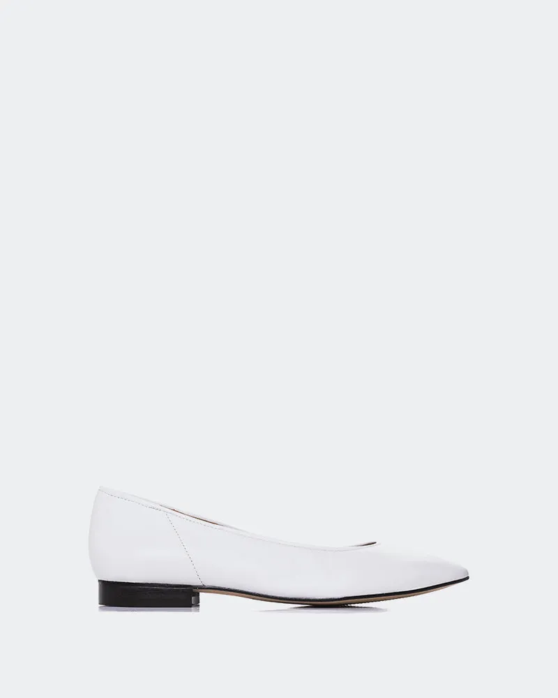 Taipo White Leather