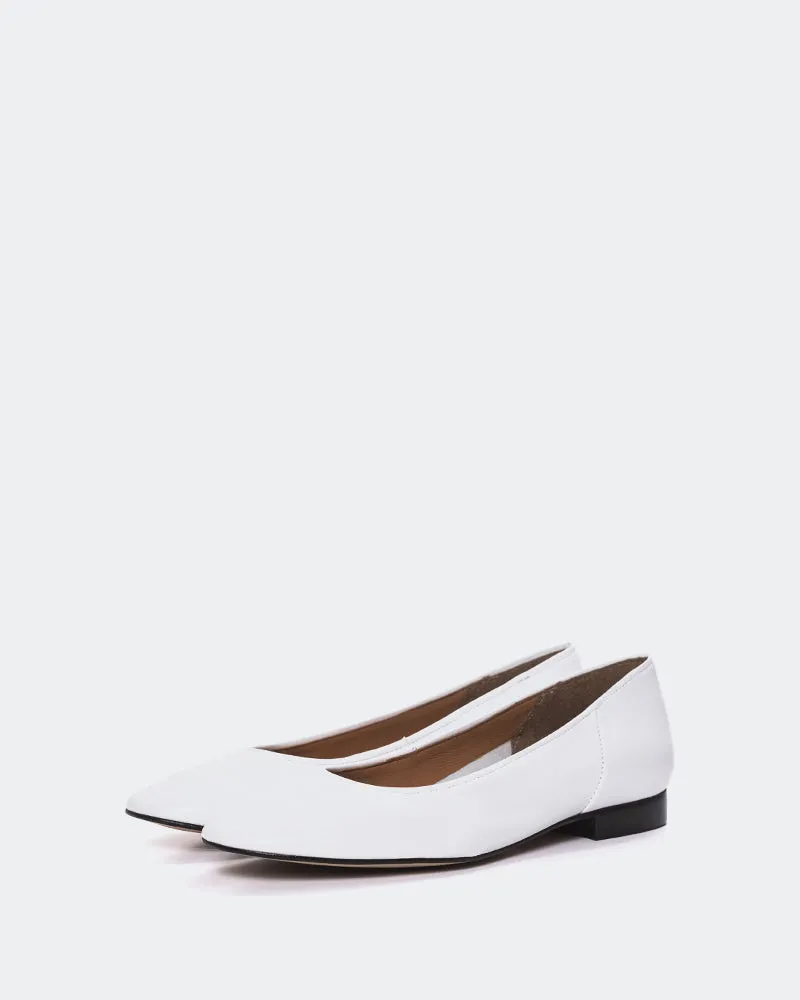 Taipo White Leather