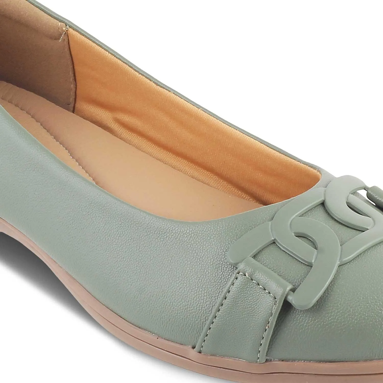 The Bolingo Green Women's Casual Ballerinas Tresmode