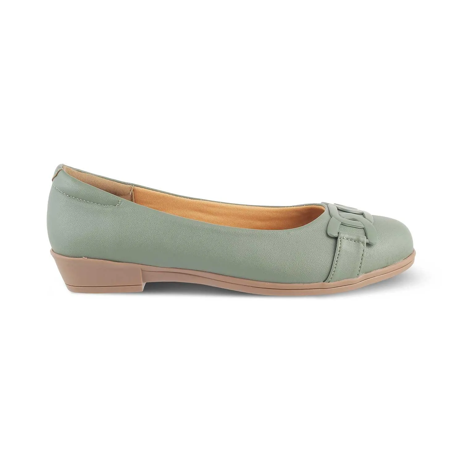 The Bolingo Green Women's Casual Ballerinas Tresmode