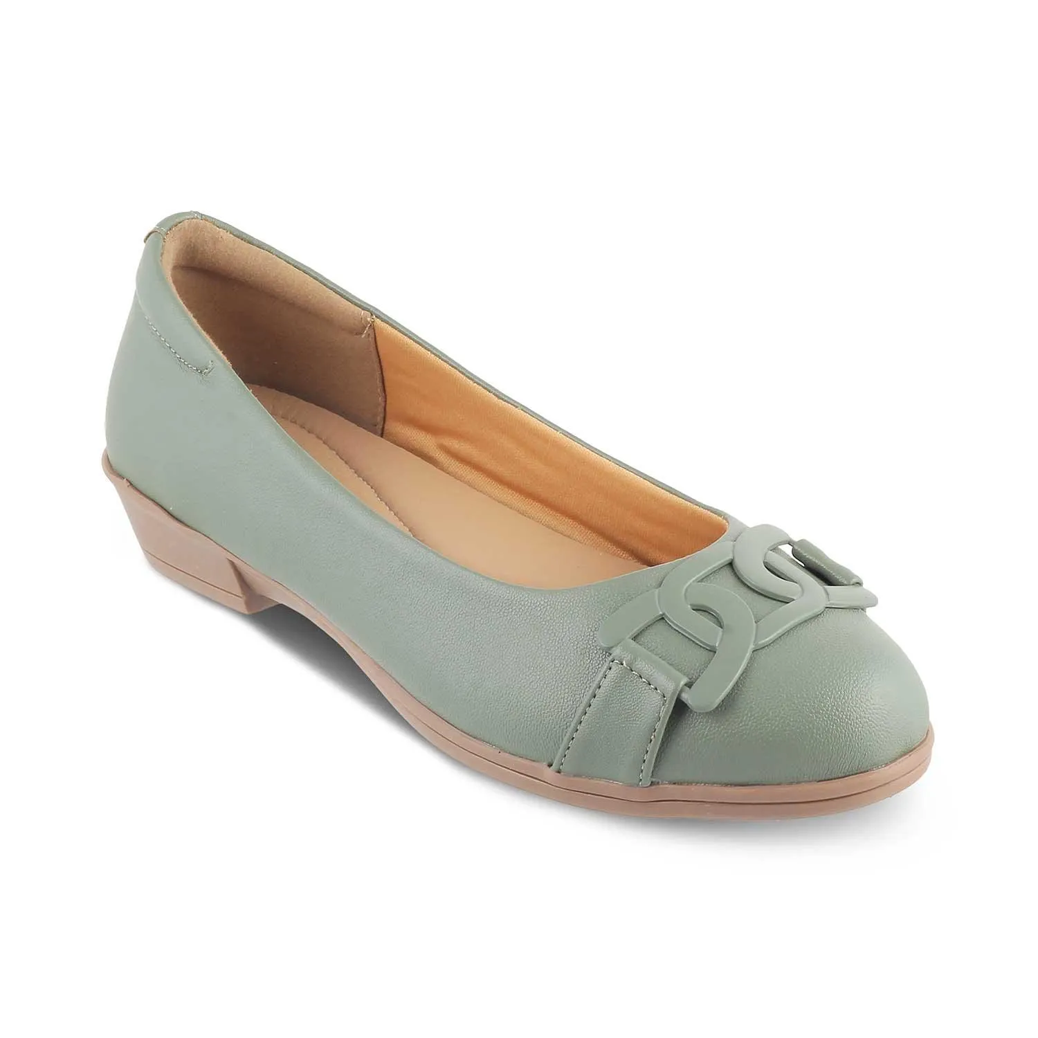 The Bolingo Green Women's Casual Ballerinas Tresmode