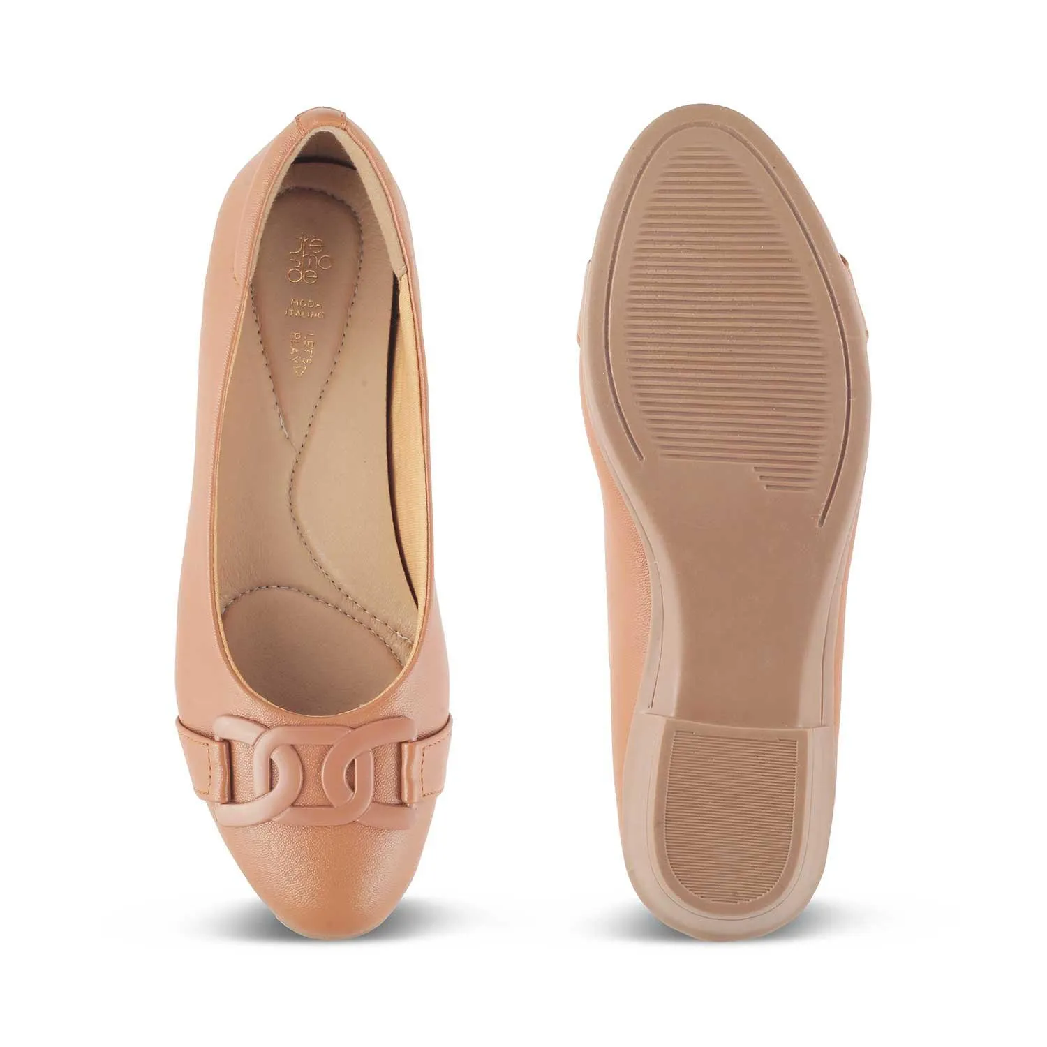 The Bolingo Tan Women's Casual Ballerinas Tresmode