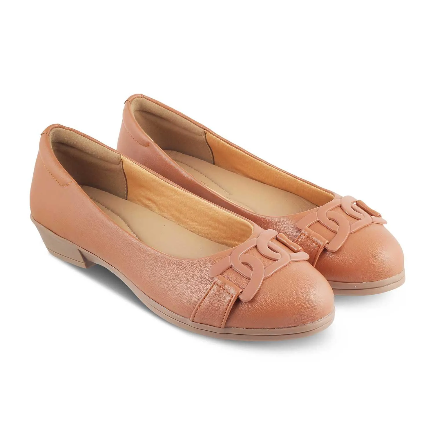 The Bolingo Tan Women's Casual Ballerinas Tresmode
