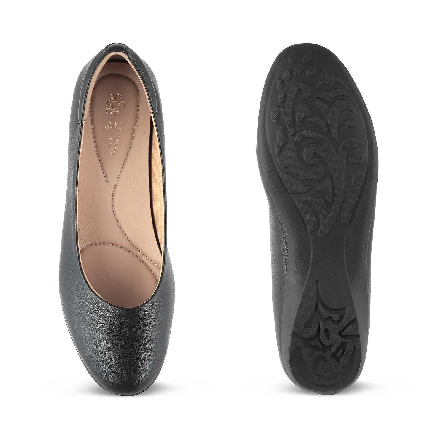 The Charlot Black Women's Casual Ballerinas Tresmode