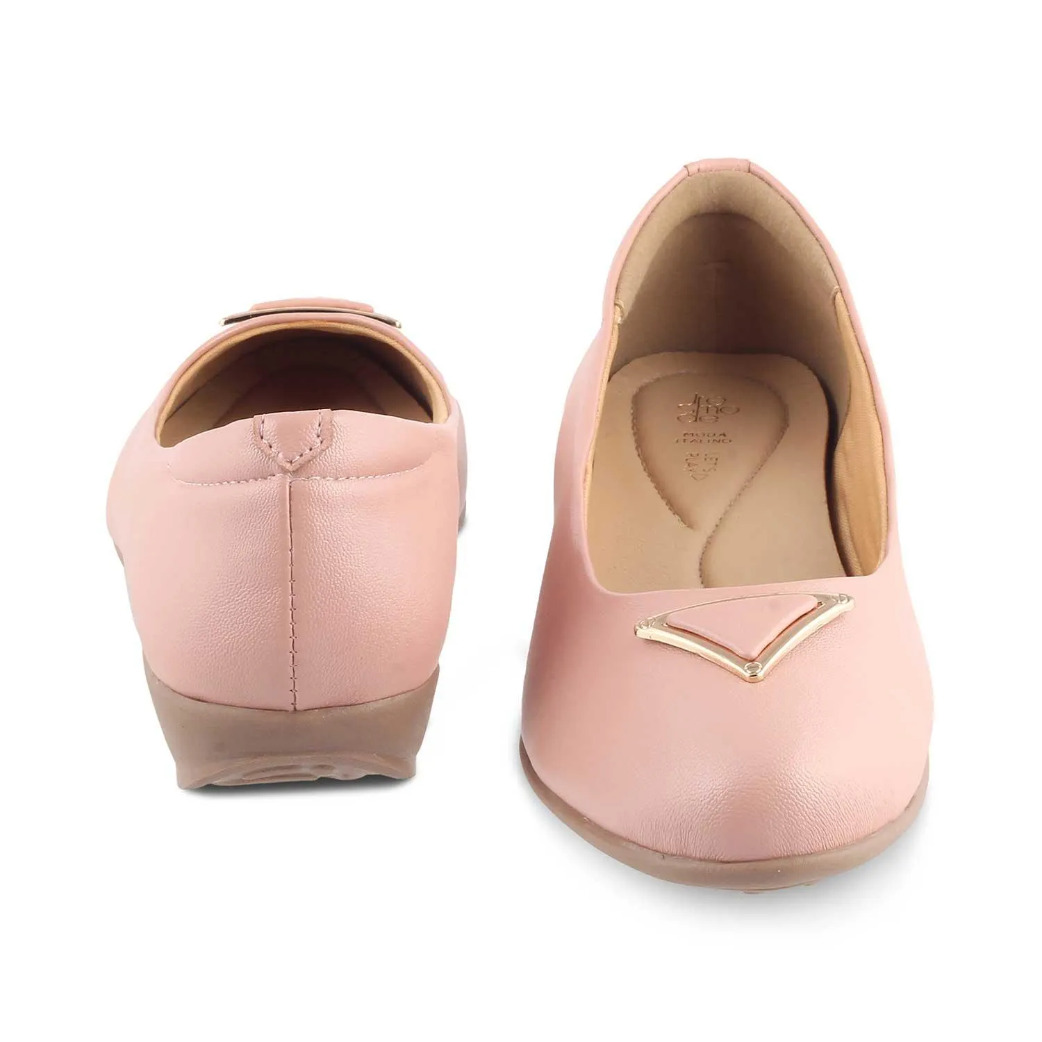 The Cheviz Pink Women's Dress Ballerinas Tresmode