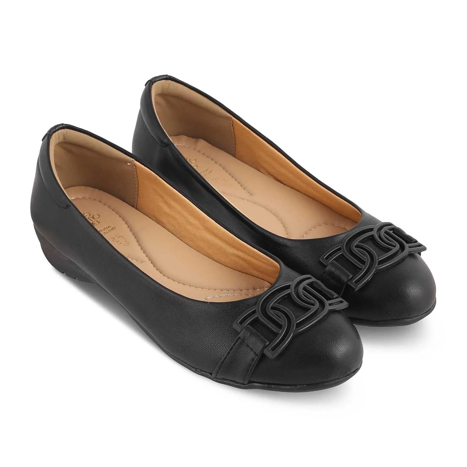 The Geom Black Women's Dress Ballerinas Tresmode