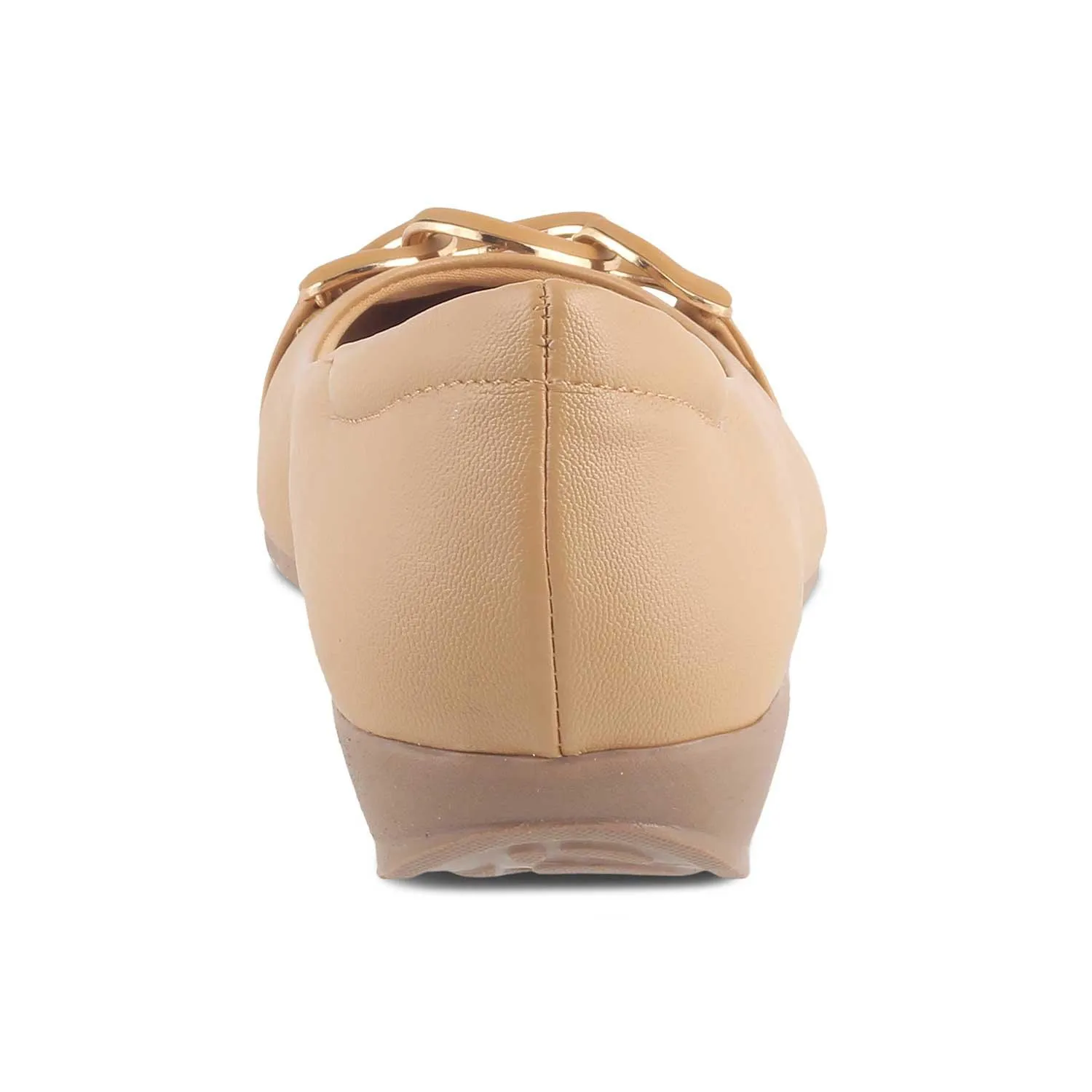 The Verona Beige Women's Dress Ballerinas Tresmode