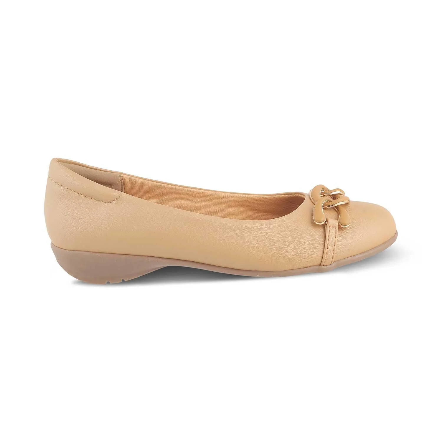 The Verona Beige Women's Dress Ballerinas Tresmode