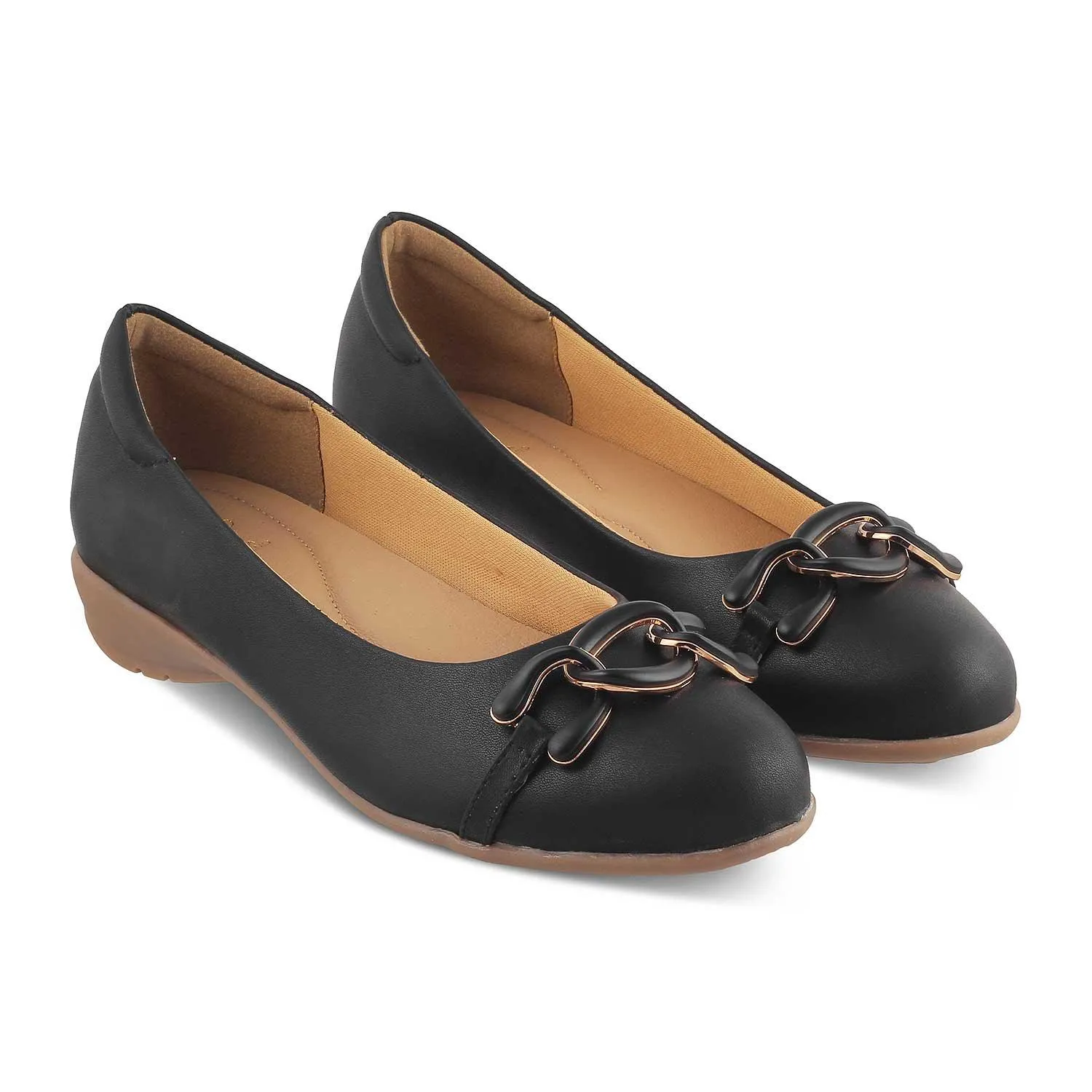 The Verona Black Women's Casual Ballerinas Tresmode