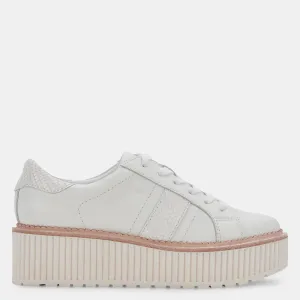 Tiger Sneakers White Leather